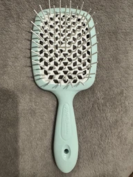 Щетка для волос Janeke Superbrush оранжевая с белым