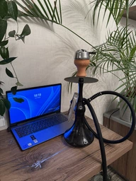 Кальян Yahya Kernel Mini Full Set Black 45 см + Щипці у подарунок