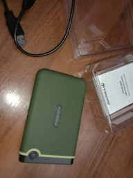 HDD накопичувач Transcend StoreJet 25M3G 1TB (TS1TSJ25C3N) USB 3.1 Military Green (6389749) фото від покупців 6