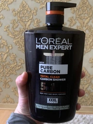 Гель для душа L'Oreal Paris Men Expert 5in1 Total Clean 1 л (3600524121815) фото от покупателей 10