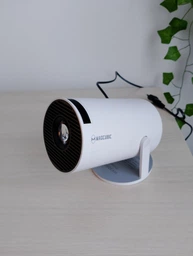 MAGCUBIC HY300 Pro Портитивный мини-смарт проектор , Smart Projector 4K Ultra HD до 130 дюймов, HDMI - совместимый, поддержка Android и iOS, Bluetooth 5.0, Wi-Fi 6, мультимедийный домашний кинотеатр 260 ANSI люмен, Белый фото от покупателей 1