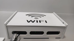 Настенная коробка для роутера Wi-Fi Полка 30*20,5*10 см Белая HOME фото от покупателей 5