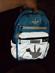 Рюкзак YES TS-95 Гусь 44х29х16 см 20 л Серый с синим (559359) (5060934560372) фото от покупателей 10