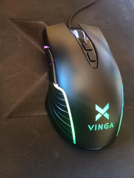 Мышь Vinga MSG-200 USB Black фото от покупателей 3
