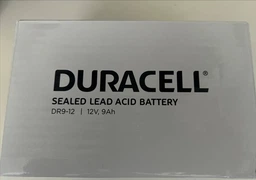 Аккумуляторная батарея Duracell | 12V 9Ah | F1 | AGM мультигель (DR9-12)