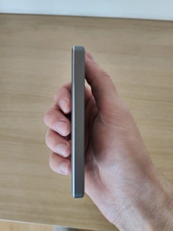 Павербанк для iPhone MagSafe ESSAGER 5000mah Magnetic Power Bank (KR-W002) Зовнішній ультратонкий акумулятор Titanium