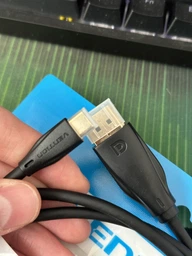 Кабель Vention USB-C — DisplayPort v1.4 2 м 8K 60Гц 4K 144Гц Чорний (CGYBH) фото від покупців 1