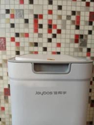 Мусорное ведро Joybos S01, 13.5л, белый фото от покупателей 3