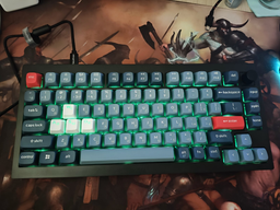 Клавиатура беспроводная Keychron V1 Max Gateron Jupiter Red QMK Hot-swap Eng/Ukr Wireless/Bluetooth/USB Black (V1MD1_KEYCHRON) фото от покупателей 1