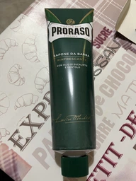 Освежающий и тонизирующий крем для бритья Proraso с экстрактом эвкалипта и ментолом 150 мл (8004395001118)
