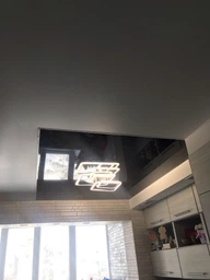 Люстра світлодіодна стельова LUMINARIA SONNE 90W 4S 525/525 BLACK 220V IP20, LED світильник з пультом ДУ
