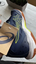 Мужские кроссовки ASICS GEL-ROCKET 11 Белый,Черный,Оранжевый 46 SPU1071A091-101 46 фото от покупателей 1
