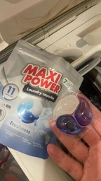 Капсулы для стирки Maxi Power Freshness 11 шт (4823098414964) фото от покупателей 5
