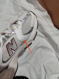 Мужские кроссовки New Balance Mr530 MR530SG 44 (10US) 28 см Белые с серебристым (194182854909) фото от покупателей 4