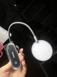 Лампа на прищіпці Baseus Comfort Reading Mini Clip Lamp з вбудованим акумулятором 350 mAh Сірий фото от покупателей 18