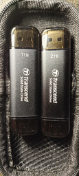 Накопитель SSD USB 3.2 1TB Transcend (TS1TESD310C) фото от покупателей 7