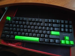 Набір кейкапів Hator Green Lime PBT keycaps ESC/SPACE/ENTER/R.SHIFT/ARROWS (HTS-710) фото від покупців 12