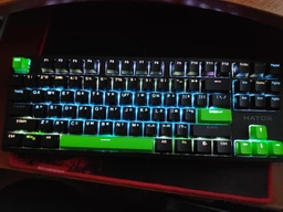 Набір кейкапів Hator Green Lime PBT keycaps ESC/SPACE/ENTER/R.SHIFT/ARROWS (HTS-710) фото від покупців 11