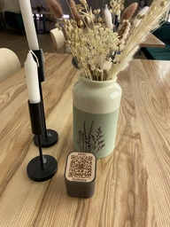 Табличка з QR кодом меню, відгуки, інстамітка, інстаграм візитка фото від покупців 1