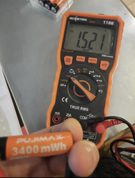 Набір літієвих акумуляторів 4шт. PUJIMAX 1.5V AA 2100mWh із зарядкою Type-C фото від покупців 1