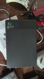 ДБЖ для роутеру UPS DC1018P, 10400 mAh 18W, оптики, терміналу, відеокамери, 5V/9V/12V Чорний фото від покупців 3
