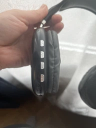 Бездротові повнорозмірні стерео Bluetooth навушники Macaron P9 Max червоний (81901YS892) фото від покупців 3