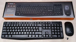 Комплект (клавіатура, миша) бездротовий REAL-EL Kit 551W Black фото від покупців 5