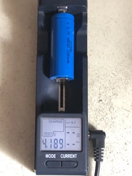 Аккумулятор Vipow ICR18500 TipTop 18500 Li-Ion 1200 mAh 3.7 V Blue (YT25546) фото от покупателей 3
