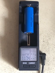 Аккумулятор Vipow ICR18500 TipTop 18500 Li-Ion 1200 mAh 3.7 V Blue (YT25546) фото от покупателей 2