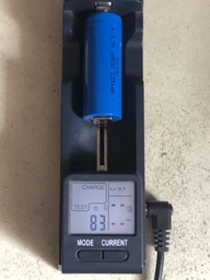 Аккумулятор Vipow ICR18500 TipTop 18500 Li-Ion 1200 mAh 3.7 V Blue (YT25546) фото от покупателей 1