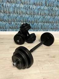 Гантели с функцией штанги 2 в 1 RN-Sport 36 кг (BD-TR36) фото от покупателей 10