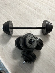 Гантели с функцией штанги 2 в 1 RN-Sport 36 кг (BD-TR36) фото от покупателей 5