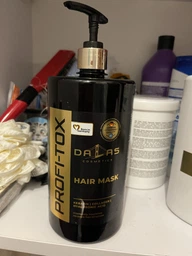 Маска для волосся з кератином, колагеном та гіалуроновою кислотою - Dalas Cosmetics Profi-Tox Hair Mask 900ml (1093125-1452659-2) фото від покупців 1