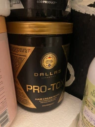 Маска для волосся з кератином, колагеном та гіалуроновою кислотою - Dalas Cosmetics Profi-Tox Hair Mask 900ml (1093125-1452659-2)