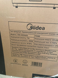 Бойлер Midea D80-20ED6 (D) Wi-Fi Prime фото от покупателей 1