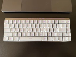 Клавіатура ASUS ROG Falchion RX Low Profile Red Wireless/Bluetooth/USB UA White (90MP03EC-BKMA10) фото від покупців 6