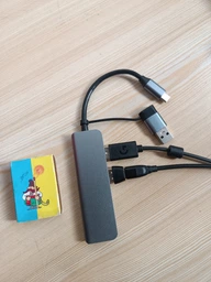 USB-хаб type c hub кардридер переходник для макбука адаптер USB 3.0 MicroSD / SD Type-C Pavlysh HU - 11