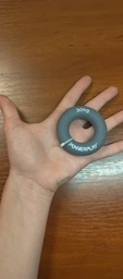 Еспандер кистьовий силіконовий PowerPlay PP-4324 Hand Grip Ring Hard 25 кг Чорний фото від покупців 10
