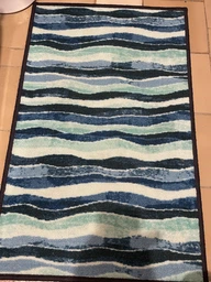 Килимок у ванну кімнату MAC Carpet Taba 316В 40х60 см Бірюзовий