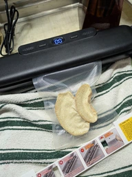 Вакууматор для продуктов еды вакуматор для дома vacuum sealer вакуумный упаковщик Vacuum Machine для кухни упаковка сухих и влажных продуктов 20 шт пакеты для вакууматора в комплекте фото от покупателей 9