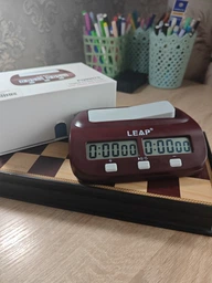 Шахматные часы LEAP PQ9907 коричневый