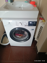 Стиральная машина узкая Electrolux PerfectCare 600 EW6SM426BU фото от покупателей 11