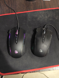 Миша ігрова A4Tech Bloody J90s (Black), Activated, Extra Fire Button, 8000 CPI, RGB, 20 млн. натискань, чорна, RGB підсвічування фото від покупців 10