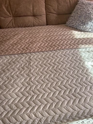 Покрывало Sei Design Warmis Мятно-серое Евро 220х240 см Двустороннее Микрофибра (4820227288588) фото от покупателей 2
