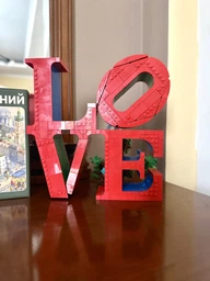 Конструктор LEGO Скульптура «LOVE» 791 деталь (31214)