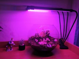 Фітолампа світлодіодна LED Plant Grow Light на 4 лампи для росту рослин на прищіпці фітосвітильник для кімнатних квітів, розсади фото від покупців 1