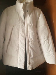 Куртка демисезонная короткая женская Colin's CL1065775OFW L Белая (8683197777270)