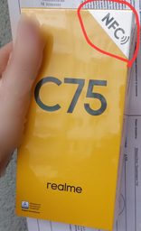 Мобильный телефон Realme C75 8/256GB Storm Black