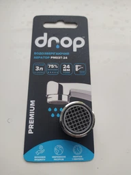 Водозберігаючий аератор DROP PM03T-24 для змішувача - Економія 75%, 3 л/хв, зовнішня М 24 мм фото від покупців 2