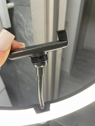 Кольцевая светодиодная цветная лампа RGB LED MJ33 Набор блогера селфи кольцо со штативом Мультиколор 33 см